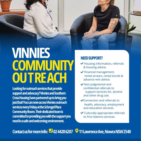 Strengthening Support Networks: St Vincent De Paul and Southern Cross Housing Collaborate for Community Outreach